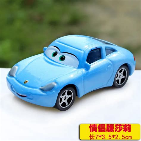 Pixar Cars Diecast Sally Metal Toy Car For Children 1:55 Loose Brand ...