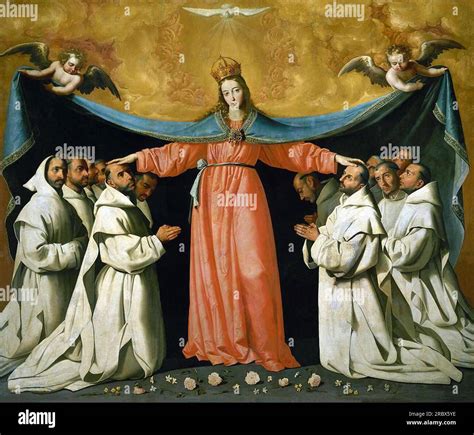 The Virgin Of The Caves By Francisco De Zurbaran Stock Photo Alamy