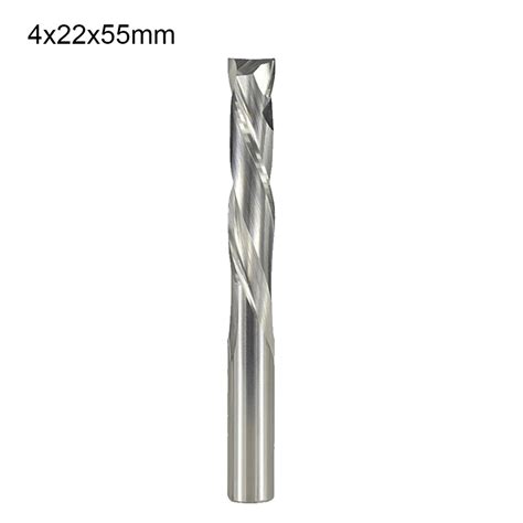 Qiya Milling Cutter Two Flute Compression Updown Cut Spiral Router Bit Cnc Solid Carbide End