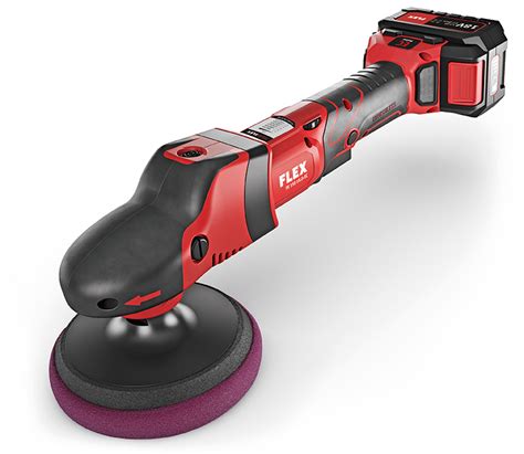 Flex V Cordless Rotary Polisher Kit With X Ah Batteries Rapid