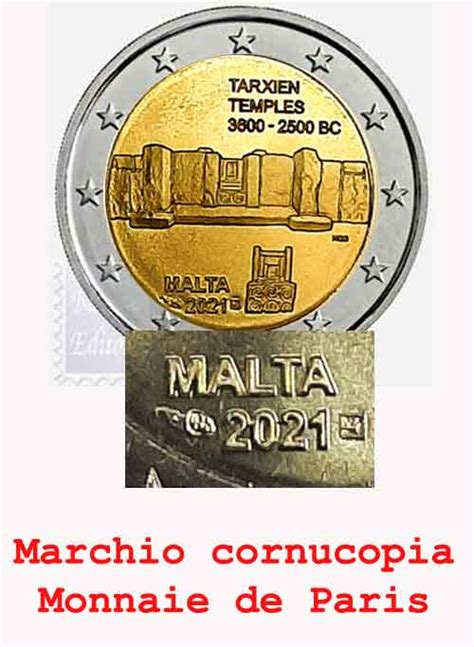 Fior Di Conio In Capsula Bu Euro Malta Templi Di Tarxien