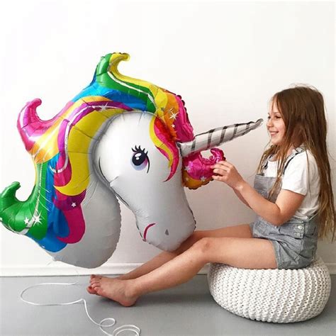 Balon T Czowy Du Y Jednoro Ec Unicorn Urodziny Naszeledy Pl