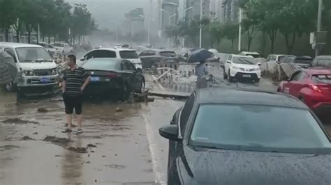 Emergency In China Bridge Collapse Thousands Evacuate River Overflow