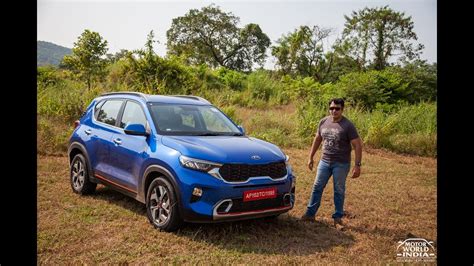 Kia Sonet 10l Turbo Petrol 7dct Road Test Review Hindi Youtube