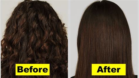 How To Make Hair Straight Naturally Without Straightener Overnight