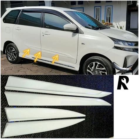 Jual LIST BODY PINTU SIDE MOULDING TOYOTA ALL NEW AVANZA VELOZ Shopee