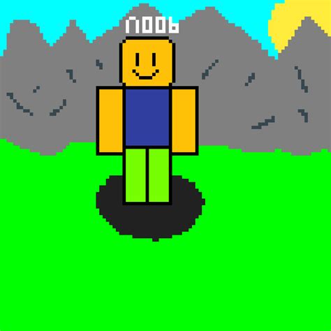 Editing Roblox Noob Free Online Pixel Art Drawing Tool Pixilart