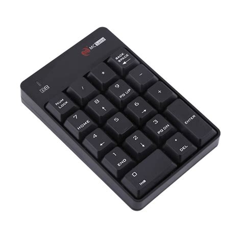 2.4G wireless numeric keyboard USB wireless mini keyboard commercial 18 ...