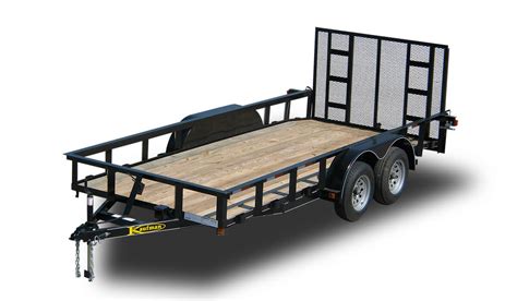 Standard Landscape Utility Trailer 7000 GVWR by Kaufman