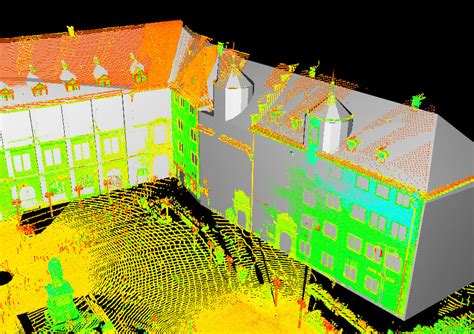 D Point Cloud From Laser Scanning Aligned With A Virtual City Model