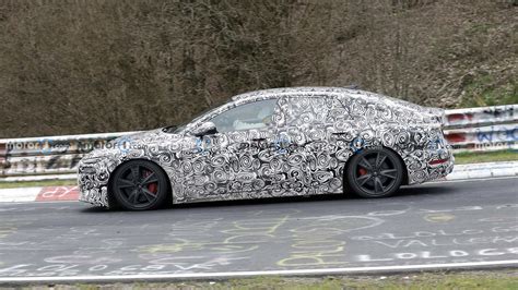 High Performance Audi A6 E Tron Spied Testing At The