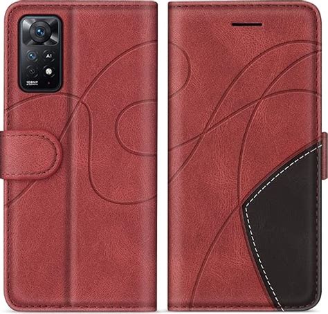 KKEIKO Coque Pour Xiaomi Redmi Note 11 Pro 4G 5G Portefeuille Etui