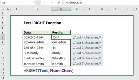 Excel Right Function 4 Practical Examples Wikitekkee