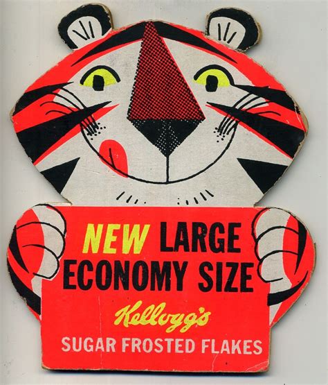 Home Set4 Kelloggs 100th Anniversary Vintage Tony The Tiger Frosted