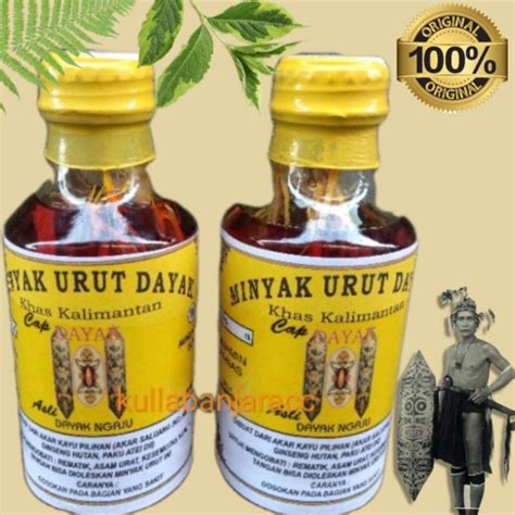 Jual Minyak Asli Kalimantan Minyak Urut Asli Khas Suku Dayak Kalimantan