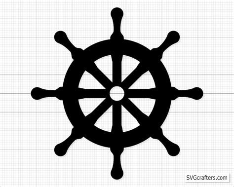 Ship Wheel Svg Png Nautical Svg Anchor Svg Cruise Svg Boat Etsy