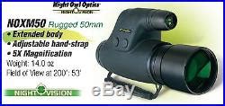 Night Owl Optics 5X 5 Power NOXM50 Night Vision Monocular Produced In