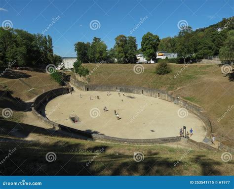 Roman Amphitheatre In Trier Editorial Image Image Of Trier Rheinland