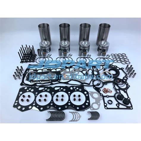 New Jj Overhaul Kit Piston Rings Bearing Set Full Gasket Kit Engine