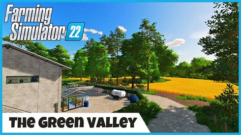 Fs22 Mapas Conhecendo The Green Valley Com Pedreira E Mina De