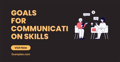 Goals For Communication Skills Examples How To Write