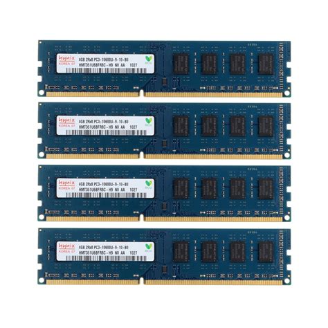 8G 16G Hynix 4GB DDR3 1333MHz 2RX8 PC3 10600U 240PIN DIMM Desktop