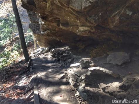 Hiking at Fall Creek Falls State Park, Tennessee - Girl on a Hike