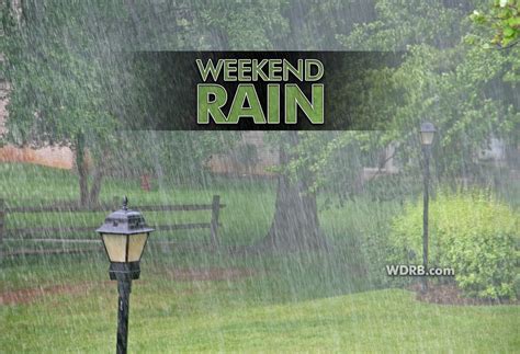 WEEKEND RAIN | Yes, rain returns tomorrow. Where storms will also be ...