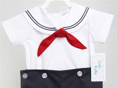 Baby Boy Clothes Baby Boy Sailor Outfit Sailor Suit Sailor | Etsy