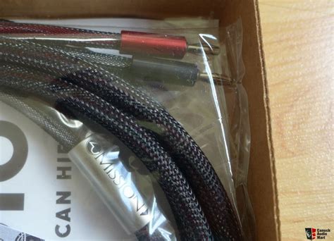 Price To Quick Sale Brand New Zu Audio Mission Speaker Cables Only