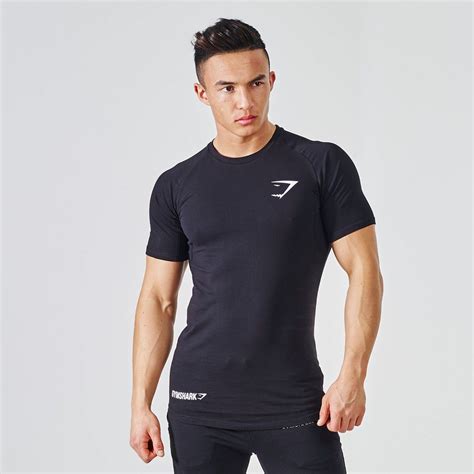 Gymshark Form Fitted T Shirt Black All Products Shop By Category