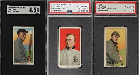 Ty Cobb baseball cards on auction ending soon | fivecardguys