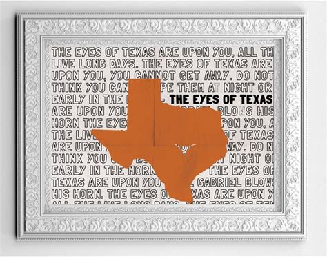 Popular items for the eyes of texas on Etsy