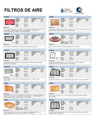 Catalogo Ifl Aire Pdf