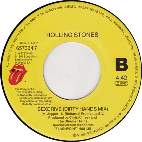 The Rolling Stones Sexdrive 7 Si Nl 1991 Het Plaathuis