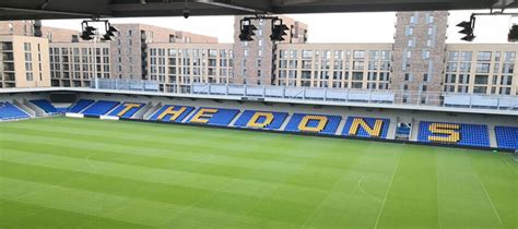 Afc Wimbledon Stadium Plough Lane Football Tripper