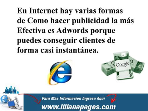 9 Como Hacer Publicidad Efectiva En Internet Ppt Ppt