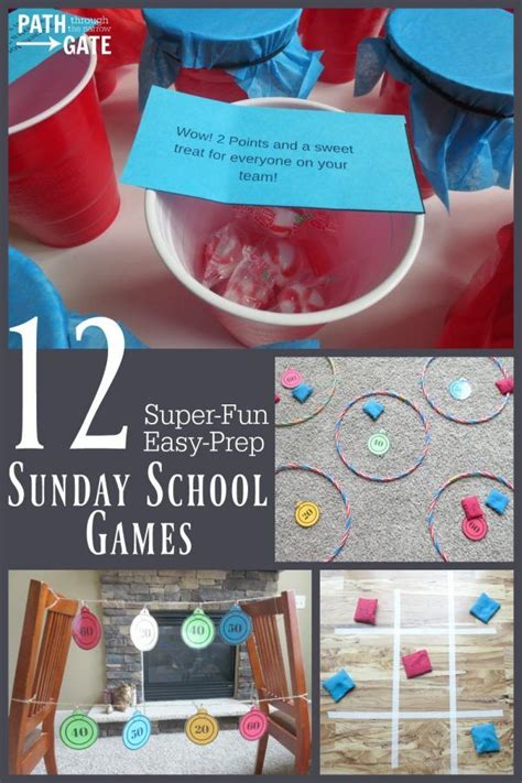 Printable Sunday School Games