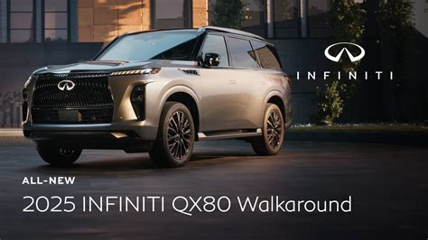 2025 INFINITI QX80 Luxury SUV Walkaround Review Expected