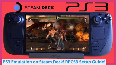 PS3 On Steam Deck RPCS3 Steam Deck Setup Guide And Tutorial Play PS3