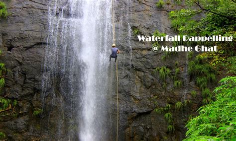 Sports Events In Raigad,Maharashtra|Waterfall Rappelling at Madhe Ghat-IndiaEve