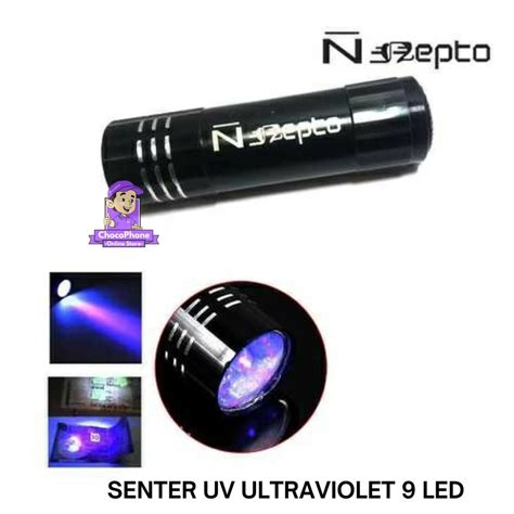 Jual SENTER UV ULTRAVIOLET 9 LED NEPTO LAMPU UV Shopee Indonesia