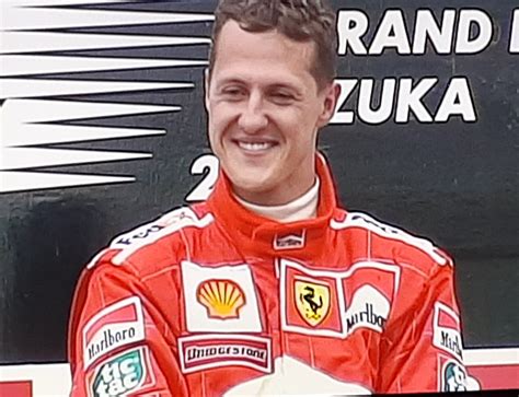 Michael Schumacher Winner Of His 3rd F1 Drivers World Champions 2000 At