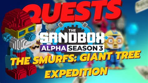 Quest The Smurfs Giant Tree Expedition Sandbox Season 3 YouTube