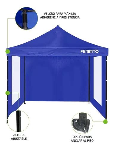 Gazebo Plegable X Autoarmable Exterior Reforzado C Ventana En Venta