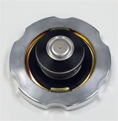 Hot Rod Polished Billet Aluminum 16 Lb Radiator Cap Ebay