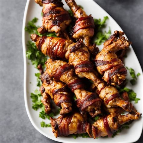 Bacon Wrapped Chicken Drumsticks Recipe Recipes Net