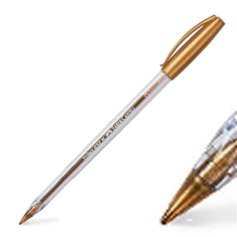 Lapicero Trilux 032 Dorado Faber Castell