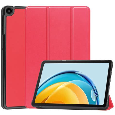 PU Leather Tri Folding Hard Shell Tablet Case For Huawei Matepad Se 10