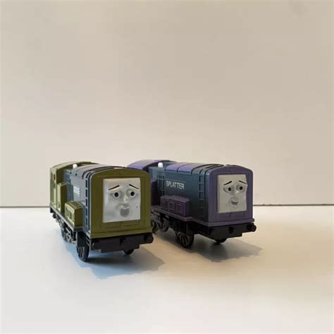 TOMY 1997 SPLATTER & Dodge Trackmaster Tomy Thomas & Friends Tank ...